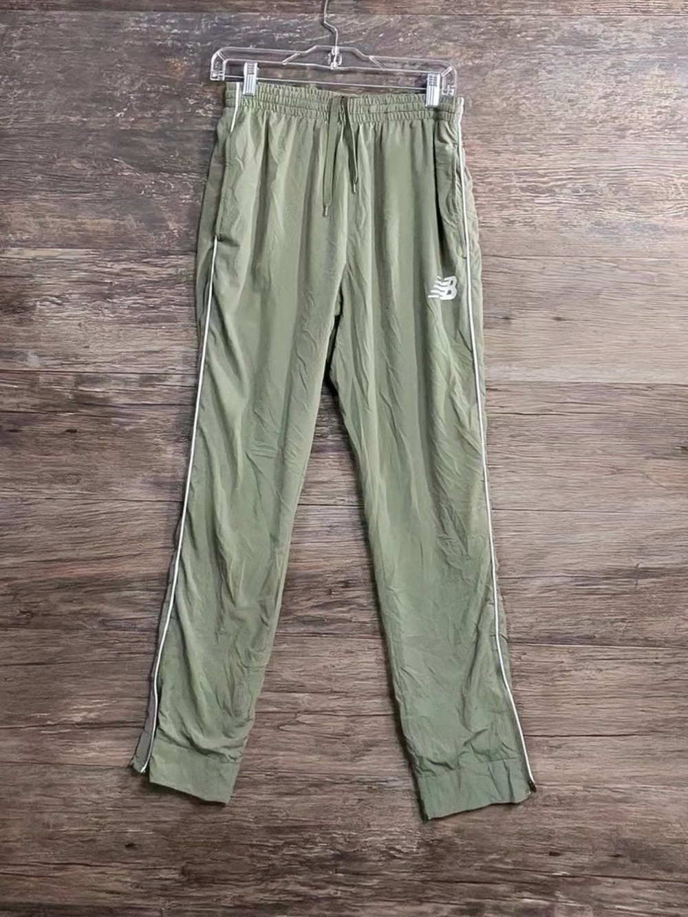 New Balance Men's Olive Jogger Track Pants